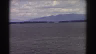 Mount Washington New Hampshire (1939): Short Footage Of A Calm Sea Background