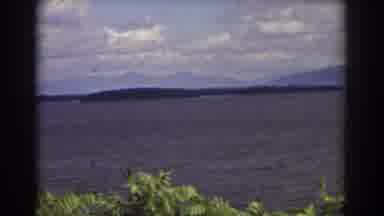 Mount Washington New Hampshire (1939): A Sunny Day At The Lake With Plenty Of Wind