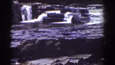Mount Washington New Hampshire (1939): Water Gently Flows Down Series Of Naturally
