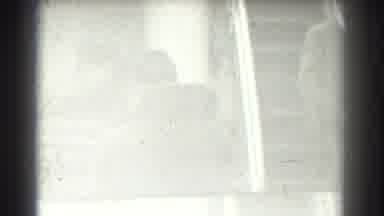 San Francisco California (1939): A Well Dressed Man Poses On A Staircase As A