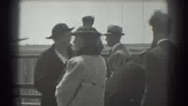 San Francisco California (1939): Women In Long Coats And Fancy Hats Stand Together