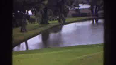 Florida (1941): View Green Golf Course With Pond On A Clear Day