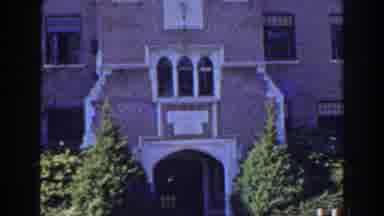 Florida (1941): View Of Pink And White Building On A Clear Sunny Day