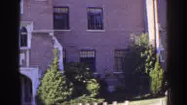 Florida (1941): Red Brick Building Complex With Large Garden And Multiple Units In