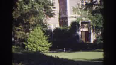 Florida (1941): Church Or Large House Partially Hidden By Greenery And Trees With