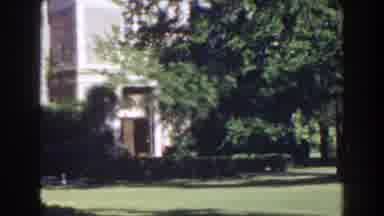 Florida (1941): White Building On The Background With Some Trees And Grass