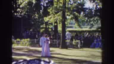 Florida (1941): A Wedding In Progress With The Bridesmaids Walking Down The Aisle