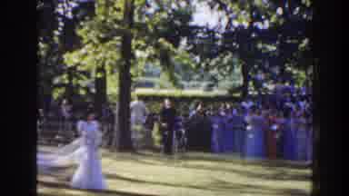 Florida (1941): Here You See The Bride In Front Of All Of Her Family And Friends