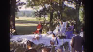 Florida (1941): Family Participating In A Cotillion In A Beautiful Garden While A