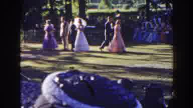 Florida (1941): A Wedding Party Greeting Guests As They Arrive In An Outdoor