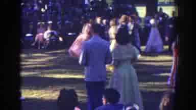 Florida (1941): People Are Dancing In Old Costumes While Others Are Standing