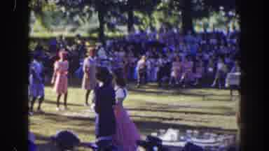 Florida (1941): Black Females Dance On A Grass Field In Front Of A Seated White