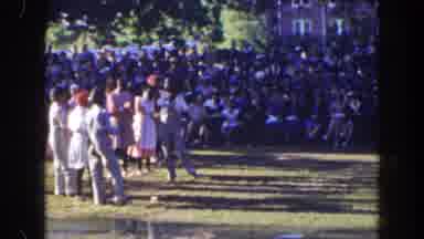 Florida (1941): People Dancing For One Particular Person While A Large Crowd