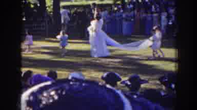 Florida (1941): Four Children Accompany Bride Down The Aisle While Guests Look On