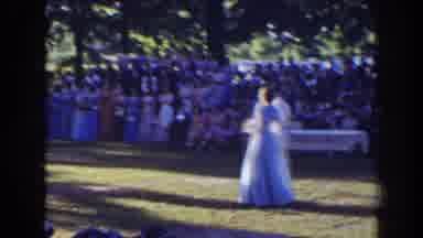 Florida (1941): Formal Procession Of Couples In Formal Dress Walking Outside With