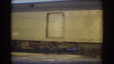 York Nebraska (1958): Old Color Video Of An Old Cargo Car And Passenger Car