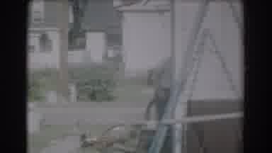 York Nebraska (1958): Dad And Sons Hang Out Behind The Garage And Go Through The