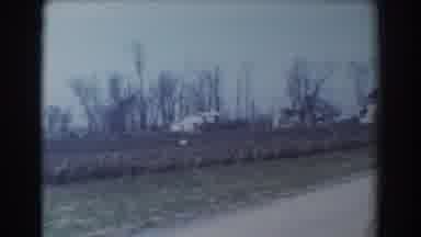 York Nebraska (1958): Images Of A Road With Some Buildings Nearby
