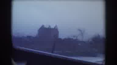 York Nebraska (1958): Is This House We Are Diving By Being Torn Down Or Built