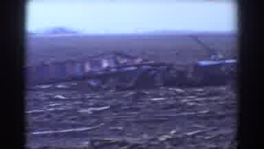 York Nebraska (1958): Destroyed Community Tornado Rubble On The Ground