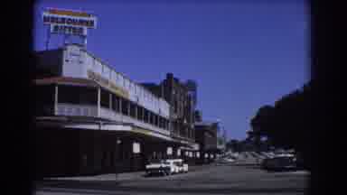 Brisbane Australia (1967): Two Shots Of A Modern Early 21st Century City Showing