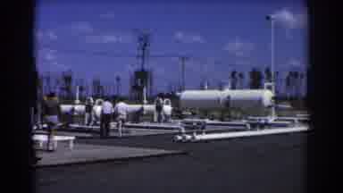 Brisbane Australia (1967): Workers Getting A Tour Of The Future Plant And Walk The