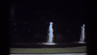 Fort Lauderdale Florida-1967: Watching Water Fountains Jump Up On A Summer Day