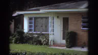 Fort Lauderdale Florida (1967): A Small House Near The Forest With Beautiful