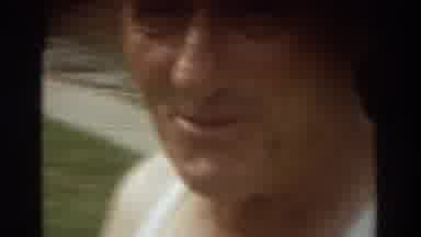 Fort Lauderdale Florida (1967): Old Couple Being Filmed Informally