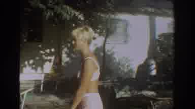Fort Lauderdale Florida (1967): Old Video Of A Blonde Woman In A Old Bikini In