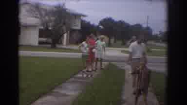 Fort Lauderdale Florida (1967): A Happy Family Reunion Next Door