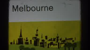 Melbourne Australia-1967: Showing The City Of Melbourne