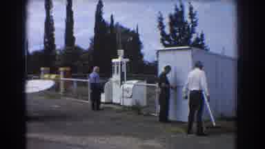 Perth Australia (1967): Men Make Sure The Plane Area Is Safe