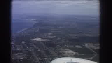Perth Australia (1967): Aerial View Of Developed Land With Bodies Of Water And