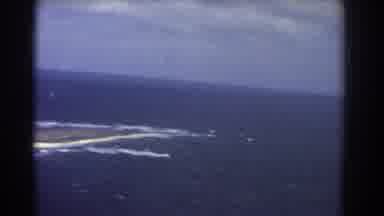 Perth Australia (1967): View From A Plane Of An Island