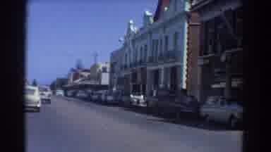 Perth Australia (1967): Driving The Car Through The City To The Civic Center