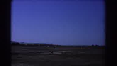 Perth Australia (1967): View Of Green Fields And Blue Sky On A Clear Sunny Day