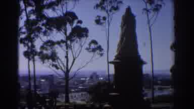Perth Australia (1967): Windy But Sunny Day View From The Top Of A Hill Where The