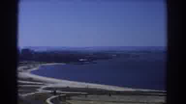 Perth Australia (1967): View Of Light Traffic On Narrow Bridge On A Sunny Day