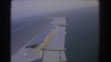 Perth Australia (1967): Aerial View Of Closing Wing Spoilers During Flight On A