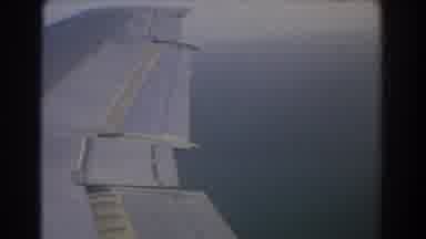 Perth Australia (1967): Stressful And Turbulent Flight During A Very Cloudy And