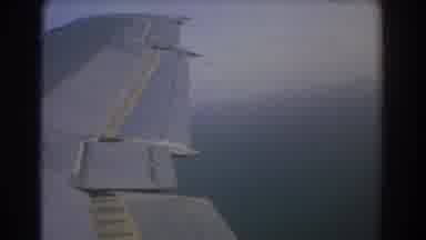 Perth Australia (1967): A Beautiful View Of Sea From A Window Of Flying Plane