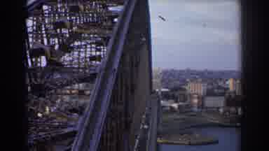Sydney Australia (1967): Busy Day At The Sydney Harbor Bridge On A Sunny Day