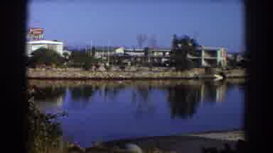 Sydney Australia (1967): View Of Street Refinery And Lake