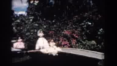 Florida (1957): Three Elegant Ladies Wearing Ball Gowns Sit And Walk Across A