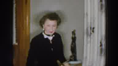 Wheeling Ohio (1957): Check Out The Decor In Grandmas House And The Curtains On