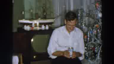 Wheeling Ohio (1957): Vintage Christmas Family Home Video With People Tree And Pet