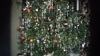 Wheeling Ohio (1957): A Boy Laying In The Couch And Watching The Christmas Tree