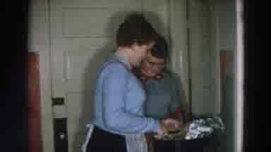 Wheeling Ohio (1957): Pizza Party At A Celebration Long Time Ago