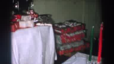 Wheeling Ohio (1957): Home Christmas Day Christmas Tree With Gifts